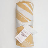 Ultra Soft Organic Cotton Blanket - Ti Tree Lakes Yellow Ochre