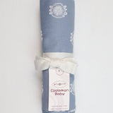 Organic Jersey Knit Wrap - Sun on Water