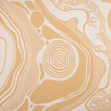 Ultra Soft Organic Cotton Blanket - Ti Tree Lakes Yellow Ochre