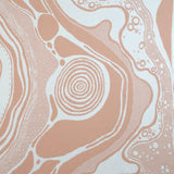 Ultra Soft Organic Cotton Blanket  - Ti Tree Lakes Brown Ochre