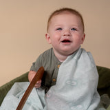 Organic Muslin Wrap - Healing Green