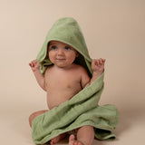 Hooded Towel Sea Green