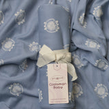 Organic Jersey Knit Wrap - Sun on Water