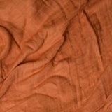 Supersoft Muslin Wrap - Orange Ochre