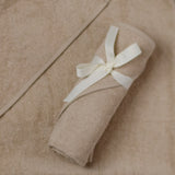 Hooded Towel Soft Brown Ochre